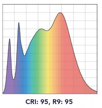 7,5 W SORAA VIVID LED GU10 36° CRI95 4000K 455lm Vollspektrum Neutralweiß